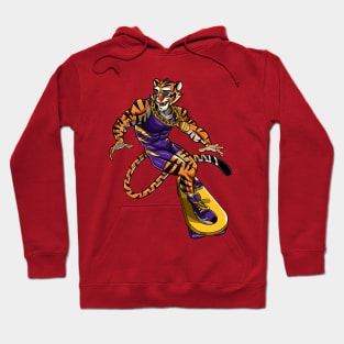 Tiger Man skateboard Hoodie